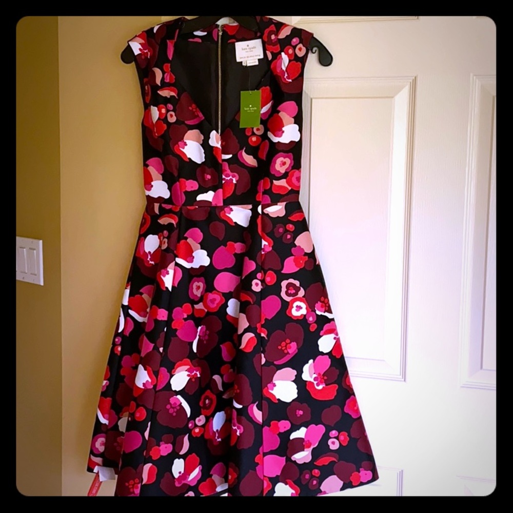 Kate Spade Falling Florals Dress NWT